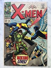 X-Men #36 - 1st App Mekano - Marvel Comics 1967 (VF/VF-) picture