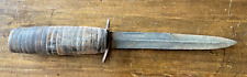 US WW2 Era Imperial US M3 Fighting knife--no sheath--modified handle--3094.23 picture