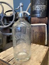 Vintage Glass Seltzer Soda Water Bottle Oakland Pioneer Soda Water California picture