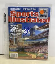 Jim Thome Signed Autographed Sports Illustrated Magazine SI Auto HOF 2018  picture