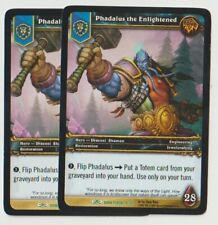 Phadalus the Enlightened x2 #4 / Dark Portal Eng Wracraft TCG picture
