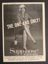 1960 Supp-hose Stockings Advertisement picture