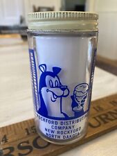 Vintage Hamm's Beer Bear Bar Salt Shaker Rockford ND Distributor 3.75