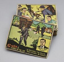 Incomplete 28 Cards G-Men & Heroes of the Law Gum Inc 1936 picture