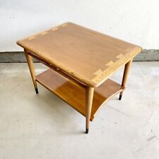 Mid Century Modern Lane Acclaim Dovetailed Walnut End Table 1960's Vintage Mcm picture