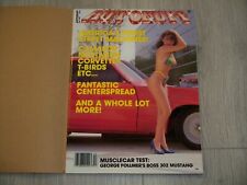 Autobuff Magazine Sept 1987 67 & 69 Camaro 70 Mustang 66 TBird 23 Ford Roadster picture