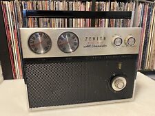 ZENITH Royal 2000 -1 ALL TRANSISTOR FM/AM Radio 1st USA Made 60s w/Phono Input picture