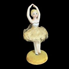 Vintage  Empress Japan Porcelain Spinning Ballerina Dancer Figurine 5.5” picture