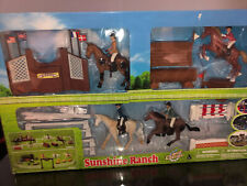 Sunshine Ranch Best Classic Horse Riding  Equestrian Set (37125A/B) New Ray picture