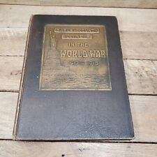 RARE 1919 WWI BOOK SHELBY COUNTY SHELBYVILLE ILLINOIS IN THE WORLD WAR picture