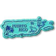 Puerto Rico United States Territory Map Fridge Magnet picture