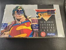1993 SKYBOX THE RETURN OF SUPERMAN (FACTORY SEALED) BOX Trading Cards picture