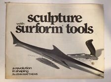 Vintage Sculpture With Surfotm Tools Booklet John Matthews Pb Vtg 70s 80s picture