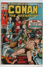 CONAN THE BARBARIAN #2 1st Bondage Cover Marvel Comics 1 1970 Roy Thomas picture
