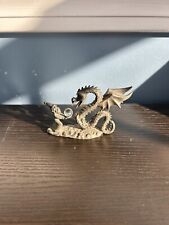 antique pewter dragon picture