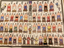 2024 Grand Sumo Tournament Illustrated Chart: Yokozuna Terunofuji in Color picture