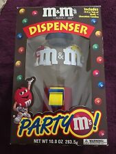 Vintage M&M's Party M’s Candy Dispenser Vintage Collectible in BOX  1991 Gumball picture