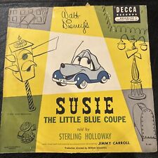 Antique Walt Disney Susie The Little Blue Coupe Record Decca 1952 RARE  picture