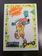 1992 Capri Sun Doug Skeeter Nickelodeon Nicktoons DECAL Sticker card #15 picture