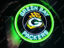 Green Bay Packers Vivid LED Neon Sign Light Lamp With Dimmer picture