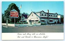 WHEELING, IL Illinois ERNE'S BAVARIAN LODGE German Food c1950s Roadside Postcard picture
