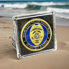 MIAMI-DADE FLORIDA POLICE DEPARTMENT Challenge Coin INCLUDES case New picture