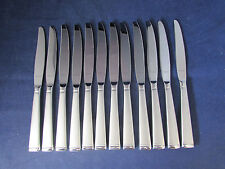 SET OF TWELVE - Oneida Stainless Flatware FROST Dinner Knives NEW picture