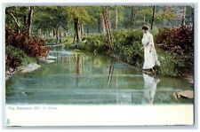 San Antonio Texas TX Postcard The Sweetest Girl In Dixie Scene 1907 Tuck Antique picture