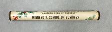Vintage MINNESOTA SCHOOL OF BUSINESS Advertising NOTE OR CIGARETTE Holder picture