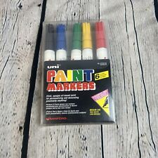 UNI PAINT MARKERS VINTAGE 1996 INDIVIDUALLY SEALED Red Black Blue Yellow Green picture