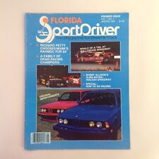 Vintage Jan/Feb 1984 Florida Sport Driver Magazine for Motorsports Premier Issue picture