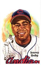 Larry Doby 1980 Perez-Steele Baseball Hall of Fame Limited Edition Postcard picture