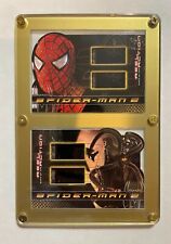 2004 Upper Deck Spider-Man 2 Reel Piece Of The Action Film Cell Card SET picture