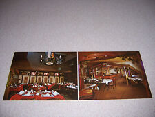 1960s THE GOLDEN ZITHER RESTAURANT INTERIOR, MILWAUKEE WI. VTG OVERSIZE POSTCARD picture