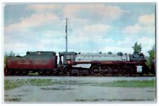 c1960's Steam Locomotive Northern 4-8-4 1928 National Museum Canada Postcard picture