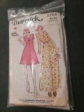 1970s Butterick 3704 Young Designer John Kloss Vintage Sewing Pattern Dress sz10 picture