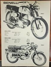 1967 Benelli Spitfire 125 Benelli Cobra 125 Motorcycle Pin Up picture