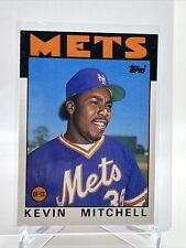 1986 Topps Traded Kevin Mitchell Rookie Baseball Card #74T NM-MT  picture