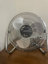 Vintage Lakewood Electric 3 Speed Chrome Fan Model HV-9 Tested and Working Clean picture