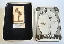 VINTAGE 1935 RE-ISSUE VARGA GIRL ZIPPO~N.O.S. W/ORG.BOX-LOOK  picture