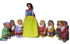 Vintage 1992 Mattel Walt Disney Snow White & the Seven Dwarfs Set picture