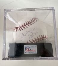 Stan Musial Cardinals Signed Baseball PSA/DNA AUTO COA In PSA Cube picture