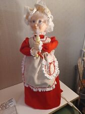 Vintage Christmas Animated Mrs Clause  Tested 25 Inches Tall picture