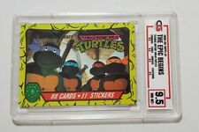 1989 Topps TMNT #1 The Epic Begins Graded CG 9.5 Mint Rare 1st Edition Card 🔥  picture