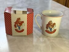 Vintage 1979 Lucy Rigg Rigglets Cup Enseco E-3316 With Box Teddy Bear (read) VTG picture