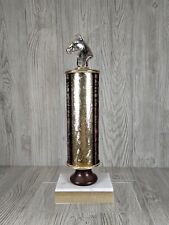 VINTAGE Horse Show Trophy NPEA 1982 Equestrian Decor Award Office Barn picture