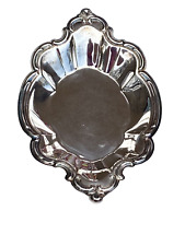 International Silver Wakefield silverplate #548 nut, candy serving dish 9” picture