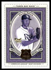 David Price 2009 SP Legendary Cuts #14 Rookie Tampa Bay Rays picture