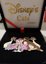 RARE Disney Cats pin Figaro Lady Tramp Si Am Cheshire Lucifer Roquefort  C-15 picture
