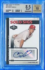 2007 Topps Co-Signers Solo Sigs Cole Hamels Auto #SS-CH Phillies BGS 8.5/10 picture